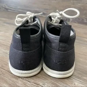 UGG | Shoes | Ugg Mens Maksim Canvas Chukka Black Lace Up  display picture 3